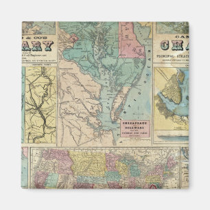 HH Lloyd Campaign Military Charts Magnet