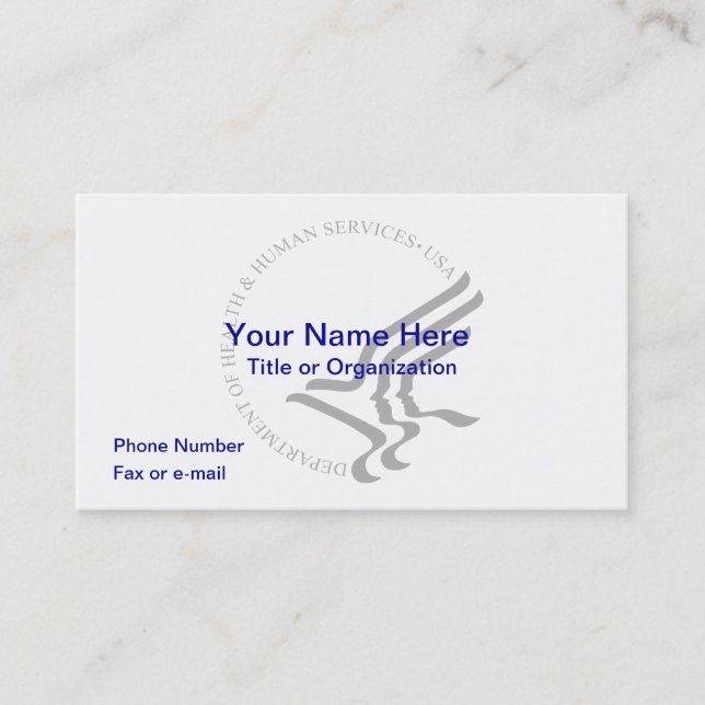 HHS Business Card (Front)