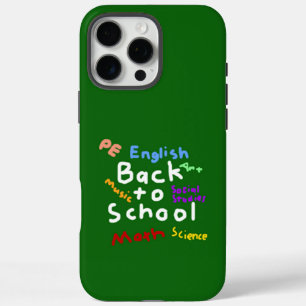 HI54EDU Back to School iPhone 16 Pro Max Case