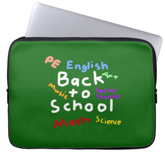HI54EDU Back to School Laptop Sleeve