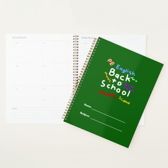 HI54EDU Back To School Planner (Display)