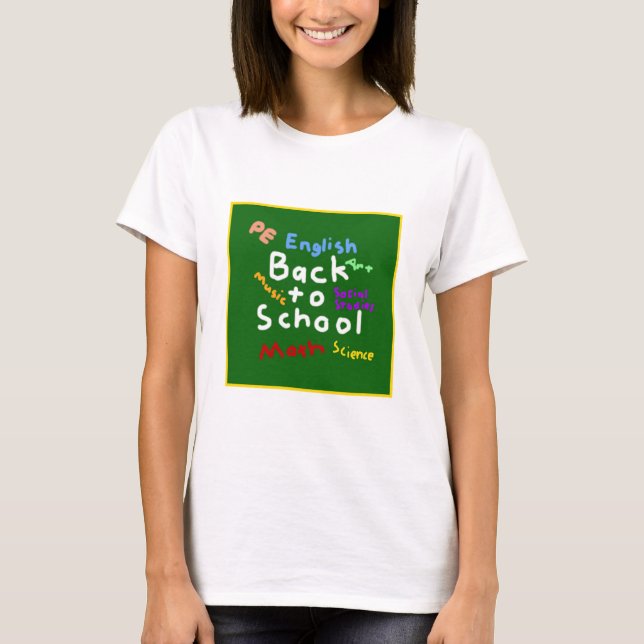 HI54EDU Back to School  T-Shirt (Front)
