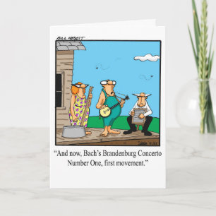 Hi And Hello Humour Greeting Card