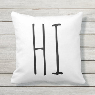 HI / BYE CUSHION