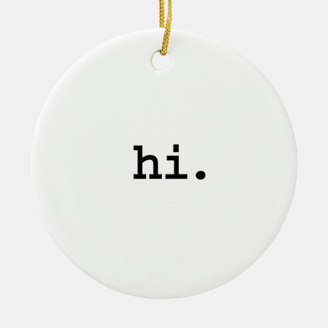 hi. ceramic tree decoration (Front)