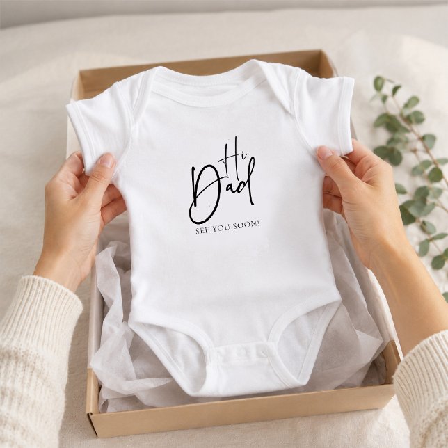 Hi Dad Baby Bodysuit (Creator Uploaded)