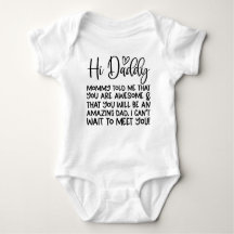 Hi Daddy Pregnancy Announcement to Husband
