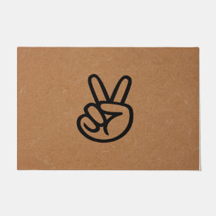 Hi Doormat, Funny Welcome Outdoor Doormat Gift