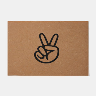 Hi Doormat Welcoming Mat, Personalised