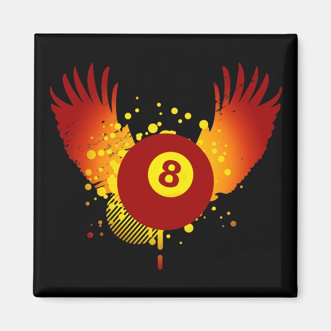 hi-fi billiards magnet (Front)