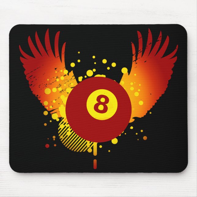 hi-fi billiards mouse mat (Front)