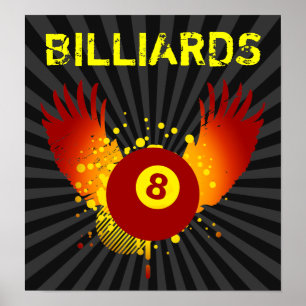 hi-fi billiards poster