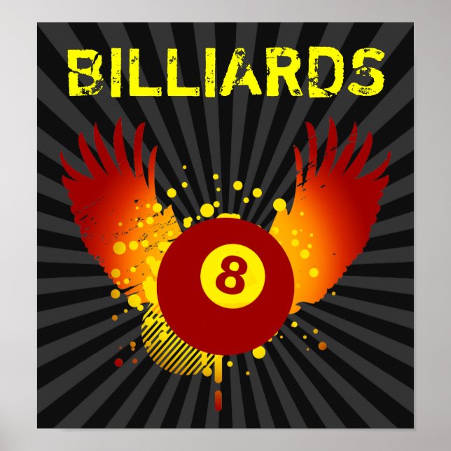 hi-fi billiards poster (Front)