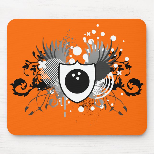 hi-fi bowling mouse mat (Front)