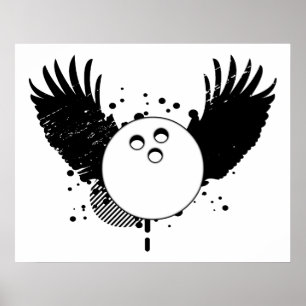 hi-fi bowling poster