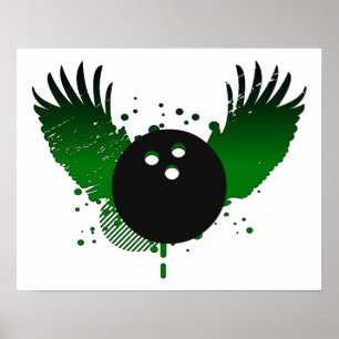 hi-fi bowling poster