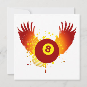 hi-fi eightball invitation