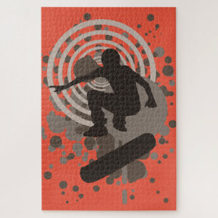hi-fi skateboarder jigsaw puzzle