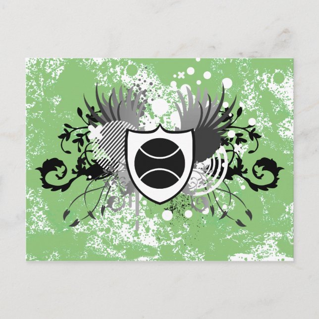 hi-fi tennis postcard (Front)