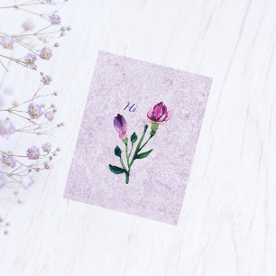 Hi Floral Greeting Card