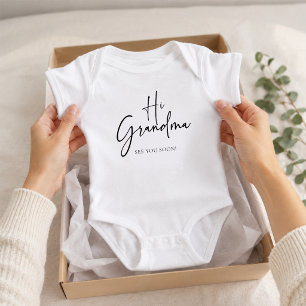Hi Grandma Baby Bodysuit
