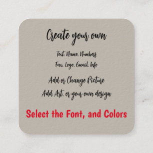 Hi, I was here (Call me Card)  Calling Card