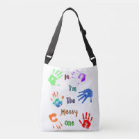 Hi I'm The Messy One - Paint Handprints