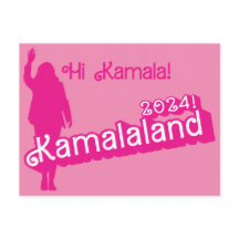 "Hi Kamala" – Postcard (tagline B)