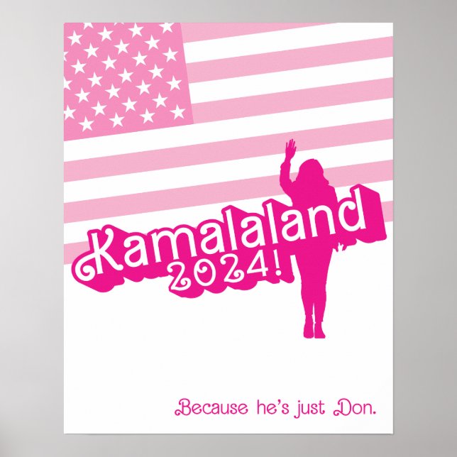 "Hi Kamala" – Vertical Poster (w/tagline A) (Front)