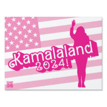"Hi Kamala" – Yard Sign (no tagline)