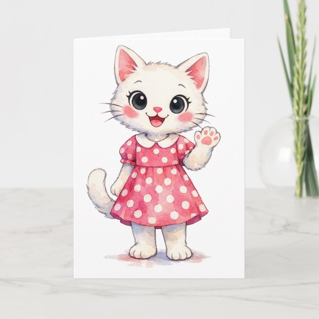Hi Kitty! Holiday Card (Front)