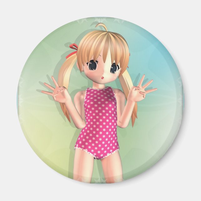 Hi :) magnet (Front)