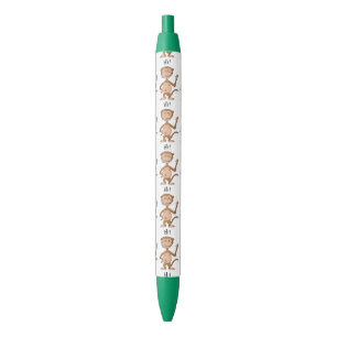 HI monkey Black Ink Pen