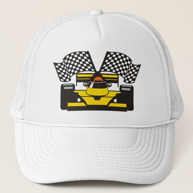 Hi Performance Driver Trucker Hat (Front)