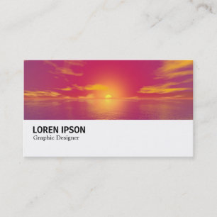 Hi-Phi - 0138 - Sunrise Sunset Business Card