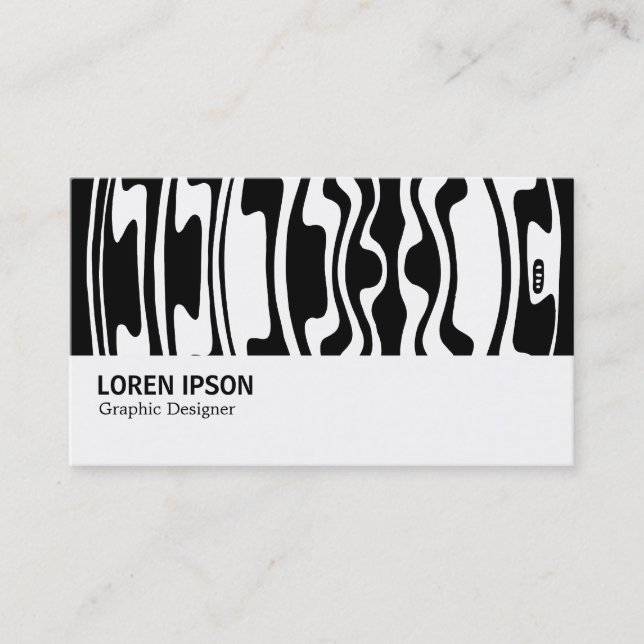 Hi-Phi - 025 - Stripey Ripple Business Card (Front)