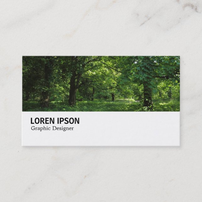 Hi-Phi - 0297 - Spring in the Woods 01 Business Card (Front)