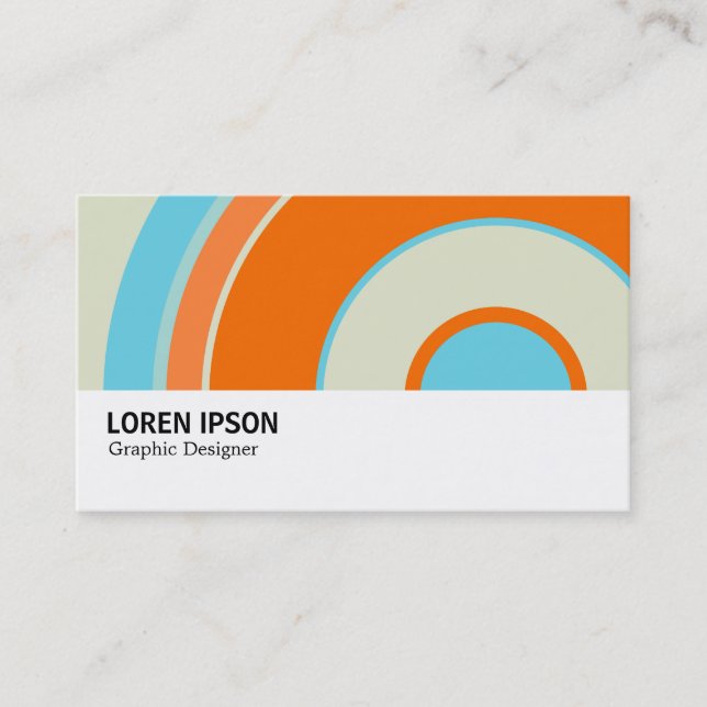 Hi-Phi - 0318 - Colourful  Circle 03 Business Card (Front)