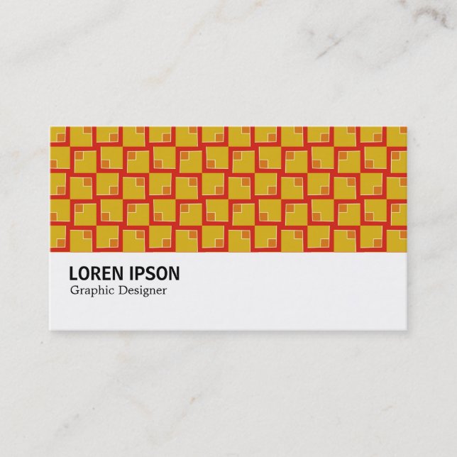 Hi-Phi - 0328 - Geometric Pattern 05 Business Card (Front)