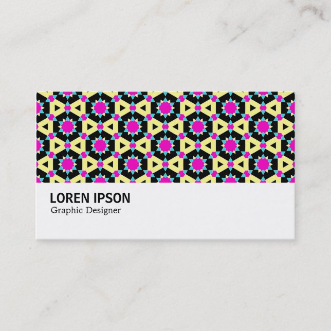 Hi-Phi - 0343 - Geometric Pattern 020 Business Card (Front)