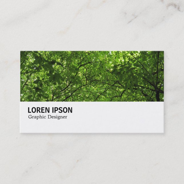 Hi-Phi - 0351 - Woodland Canopy Business Card (Front)