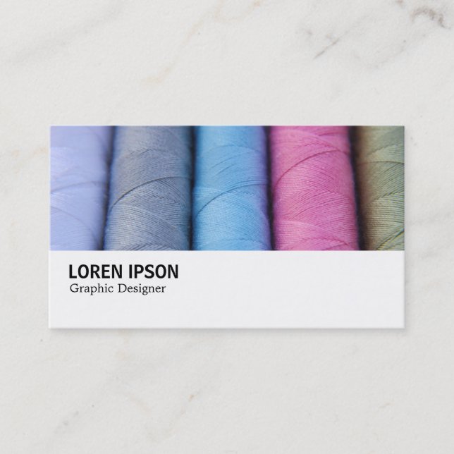 Hi-Phi - 0395 - Reels of Cotton Business Card (Front)
