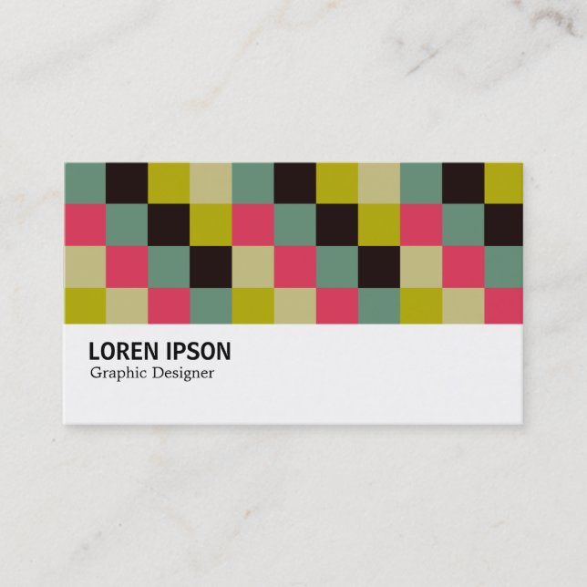 Hi-Phi - 0402 - Colour Squares 06 Business Card (Front)