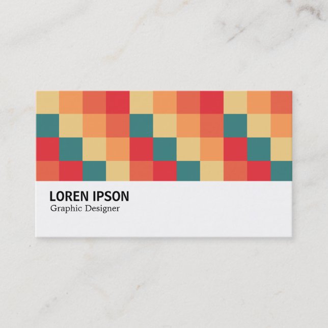 Hi-Phi - 0413 - Colour Squares 017 Business Card (Front)