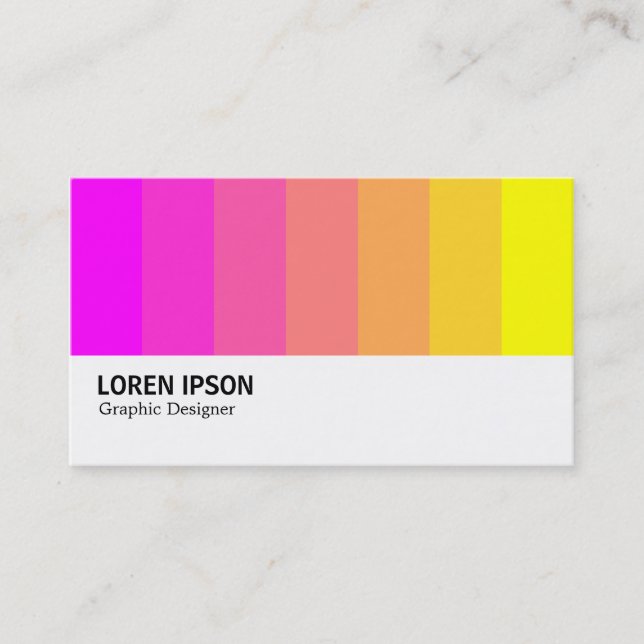 Hi-Phi - 050 - Colour Transition Business Card (Front)