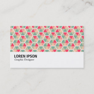 Hi-Phi - Hexagon Pattern 04 Business Card