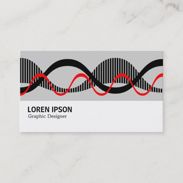 Hi-Phi - Sound Wave Business Card (Front)