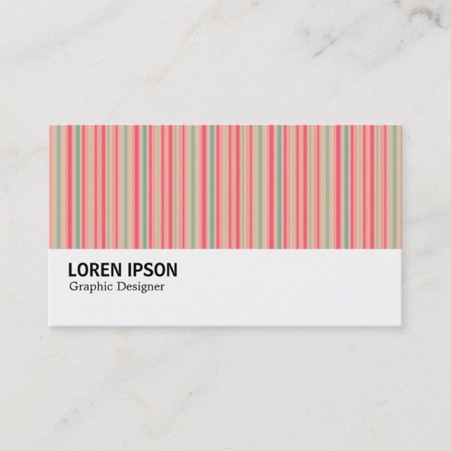 Hi-Phi - Stripes 310515 (010) Business Card (Front)