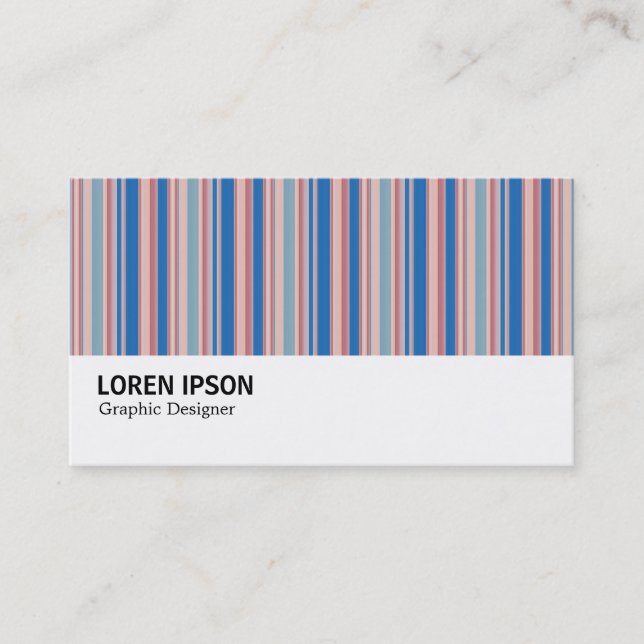 Hi-Phi - Stripes 310515 (011) Business Card (Front)