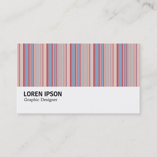 Hi-Phi - Stripes 310515 (012) Business Card (Front)